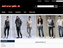 Tablet Screenshot of mediares-gmbh.de